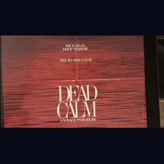 Actual Dead Calm - Warner Home Video promotional poster detail image 3