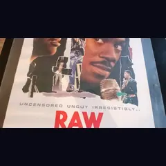 Actual Eddie Murphy Raw — home-video promotional poster detail image 3