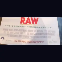 Actual Eddie Murphy Raw — home-video promotional poster detail image 4