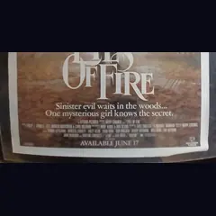 Actual Eyes of Fire — home-video promotional poster detail image 4