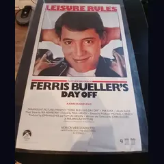 Actual Ferris Bueller's Day Off — home-video promotional poster detail image 1