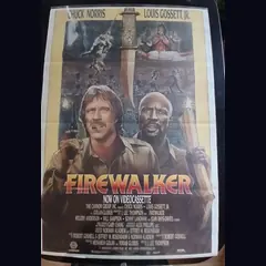 Actual Firewalker — home-video promotional poster detail image 1