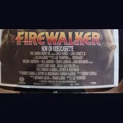 Actual Firewalker — home-video promotional poster detail image 4