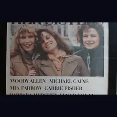 Actual Hannah and Her Sisters — home-video promotional poster detail image 3