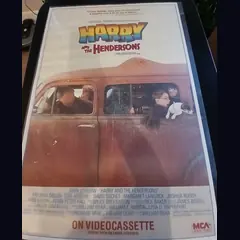 Actual Harry and the Hendersons — home-video promotional poster detail image 1