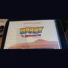 Actual Harry and the Hendersons — home-video promotional poster detail image 2