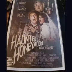 Actual Haunted Honeymoon — home-video promotional poster detail image 1