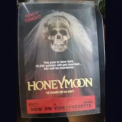 Actual Honeymoon — home-video promotional poster detail image 1