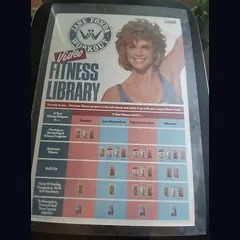 Actual Jane Fonda Workout — Video Fitness Library sales sheet detail image 1