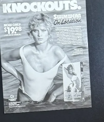 Actual Knockouts: Summerwear On Location — video promo sheet front photograph