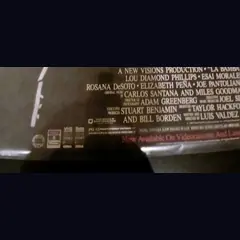 Actual La Bamba — home-video promotional poster detail image 4