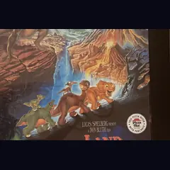 Actual The Land Before Time - MCA Home Video promotional poster detail image 3