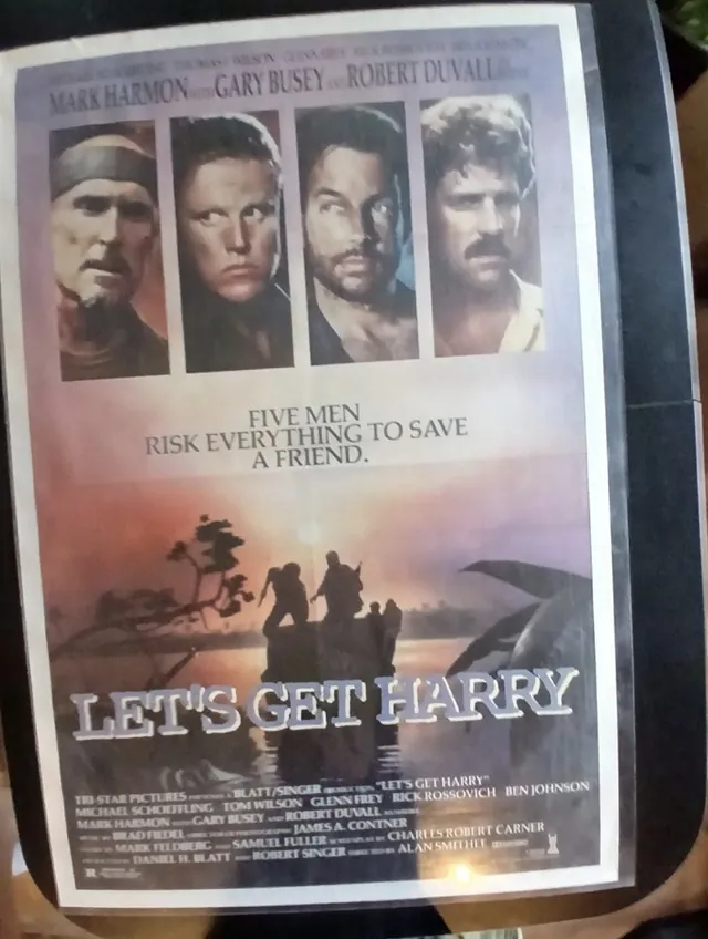 Actual Let's Get Harry — home-video promotional poster front photograph