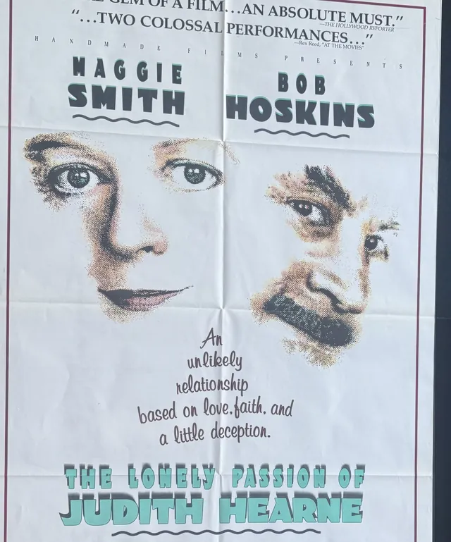 Actual The Lonely Passion of Judith Hearne - home-video promotional poster front photograph