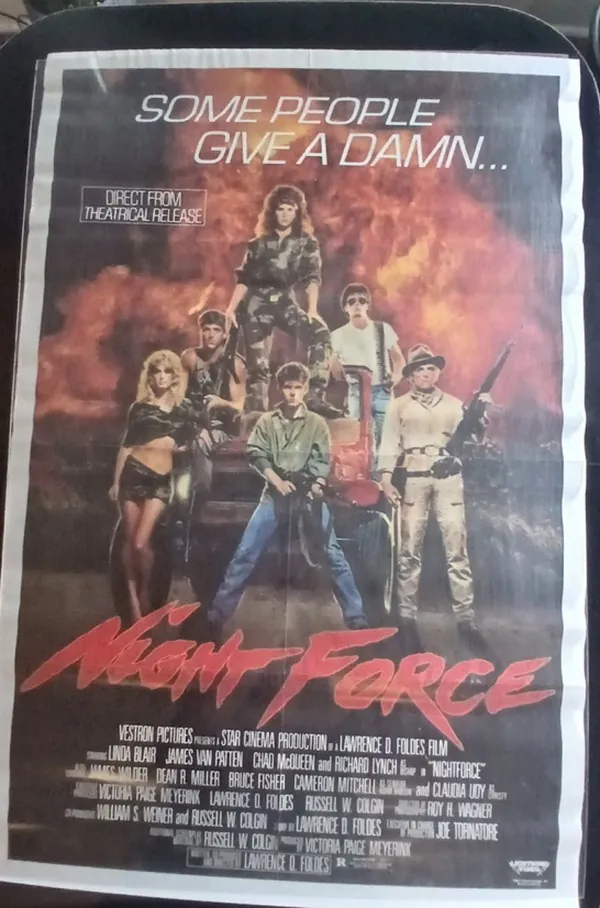Actual Magnum Force — home-video promotional poster front photograph