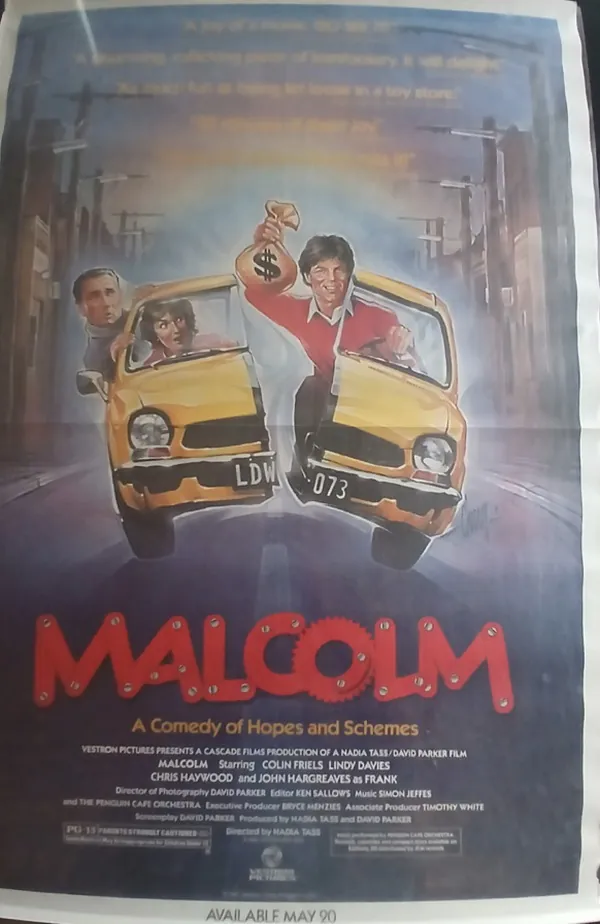 Actual Malcolm — home-video promotional poster front photograph