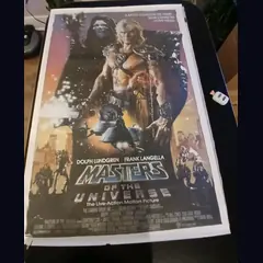 Actual Masters of the Universe — home-video promotional poster detail image 1