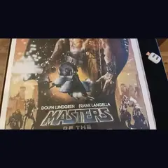 Actual Masters of the Universe — home-video promotional poster detail image 3