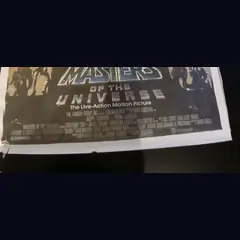 Actual Masters of the Universe — home-video promotional poster detail image 4