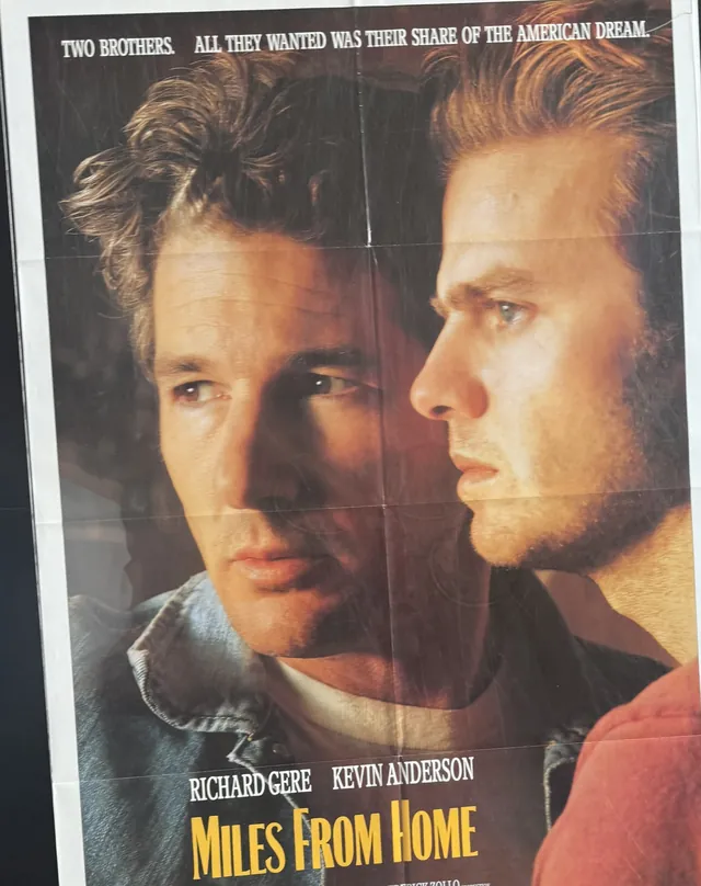 Actual Miles From Home - Cinecom video promotional poster front photograph