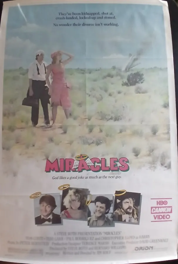 Actual Miracles — home-video promotional poster front photograph