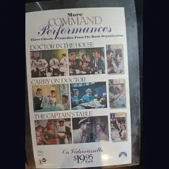 Actual More Command Performances — home-video compilation sales sheet detail image 1