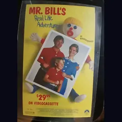 Actual Mr. Bill's Real Life Adventures — home-video promotional poster detail image 1
