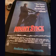Actual Nightstick — home-video promotional poster detail image 1