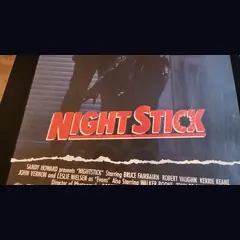 Actual Nightstick — home-video promotional poster detail image 3