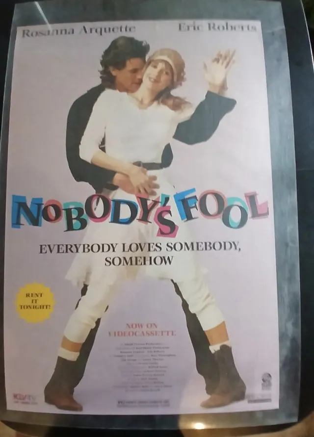 Actual Nobody's Fool — home-video promotional poster front photograph