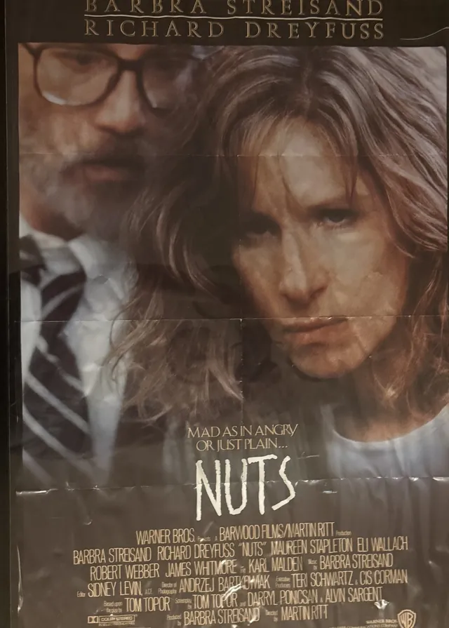 Actual Nuts - Warner Bros. theatrical promotional poster front photograph