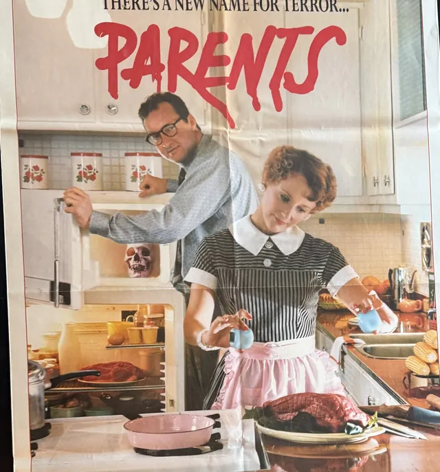 Actual Parents - Vestron video promotional poster front photograph