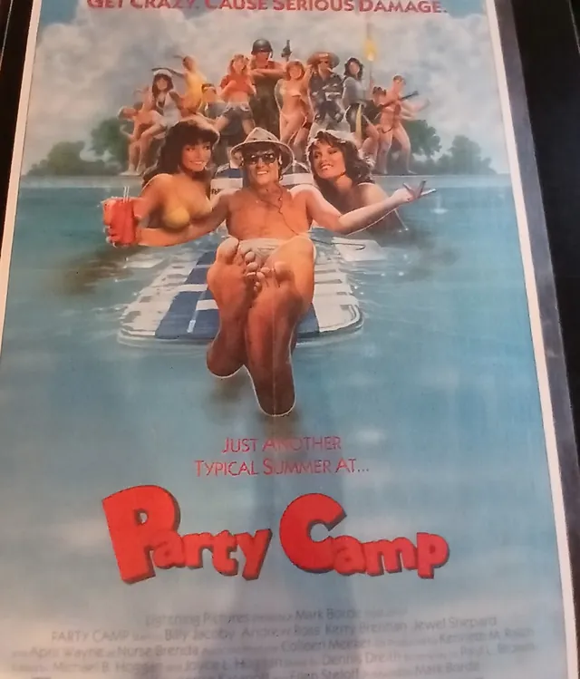 Actual Party Camp — home-video promotional poster front photograph