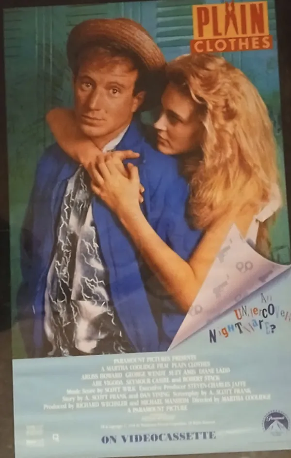 Actual Plain Clothes — home-video promotional poster front photograph