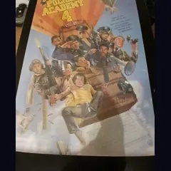Actual Police Academy 4: Citizens on Patrol — home-video promotional poster detail image 1