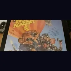 Actual Police Academy 4: Citizens on Patrol — home-video promotional poster detail image 2