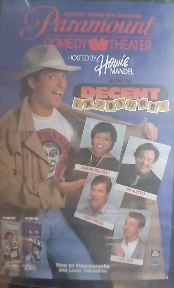 Actual Recent Exposures — home-video promotional poster front photograph