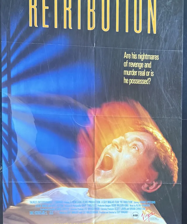 Actual Retribution - home-video promotional poster front photograph