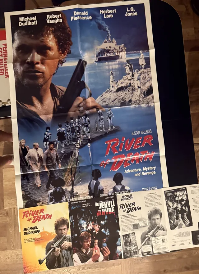 Actual River of Death - video promotional kit front photograph