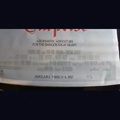Actual Shanghai Surprise — home-video promotional poster detail image 4