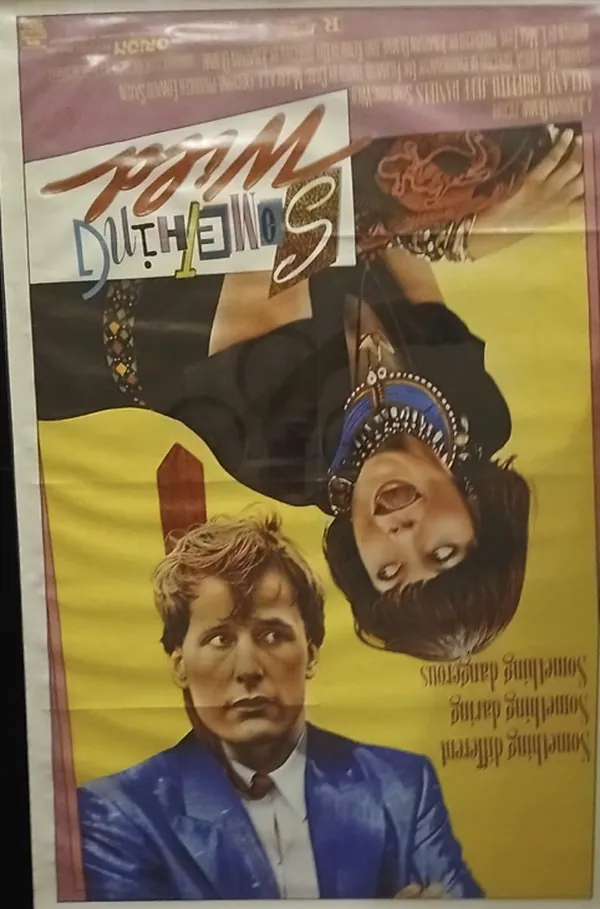 Actual Something Wild — home-video promotional poster front photograph