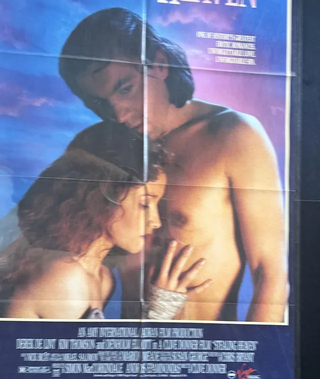 Actual Stealing Heaven - videocassette and laserdisc promotional poster front photograph