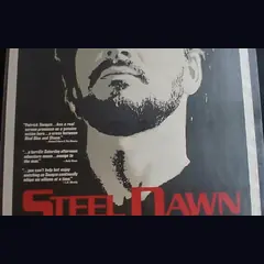 Actual Steel Dawn — home-video promotional poster detail image 3