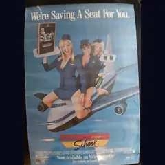 Actual Stewardess School — home-video promotional poster detail image 1