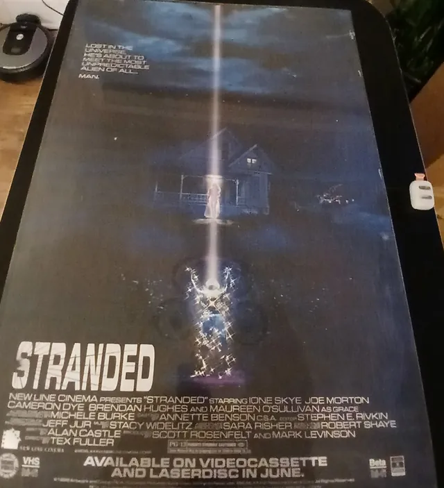 Actual Stranded — home-video promotional poster front photograph