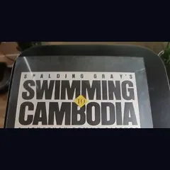 Actual Swimming to Cambodia — home-video promotional poster detail image 2
