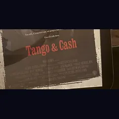 Actual Tango & Cash - Warner Home Video promotional poster detail image 4