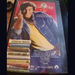 Actual Teen Wolf — home-video promotional poster detail image 1