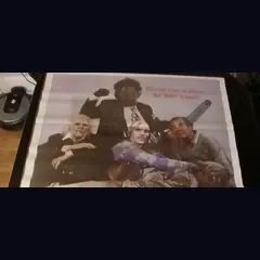 Actual The Texas Chainsaw Massacre 2 — home-video promotional poster detail image 2