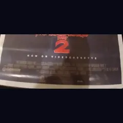 Actual The Texas Chainsaw Massacre 2 — home-video promotional poster detail image 4